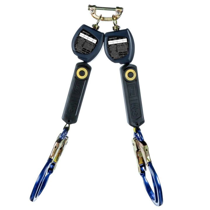 DBI Sala 6 Ft. Twin-Leg Self-Retracting Lifeline with C3 & C11 Connectors, large image number 1
