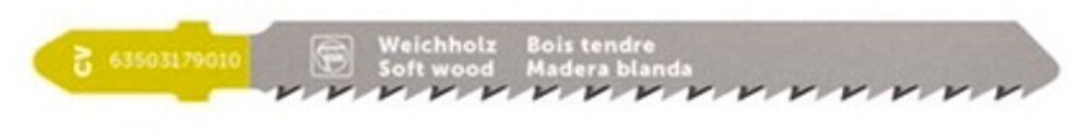 Fein 5 Piece Jigsaw Blade Starter Set, large image number 4