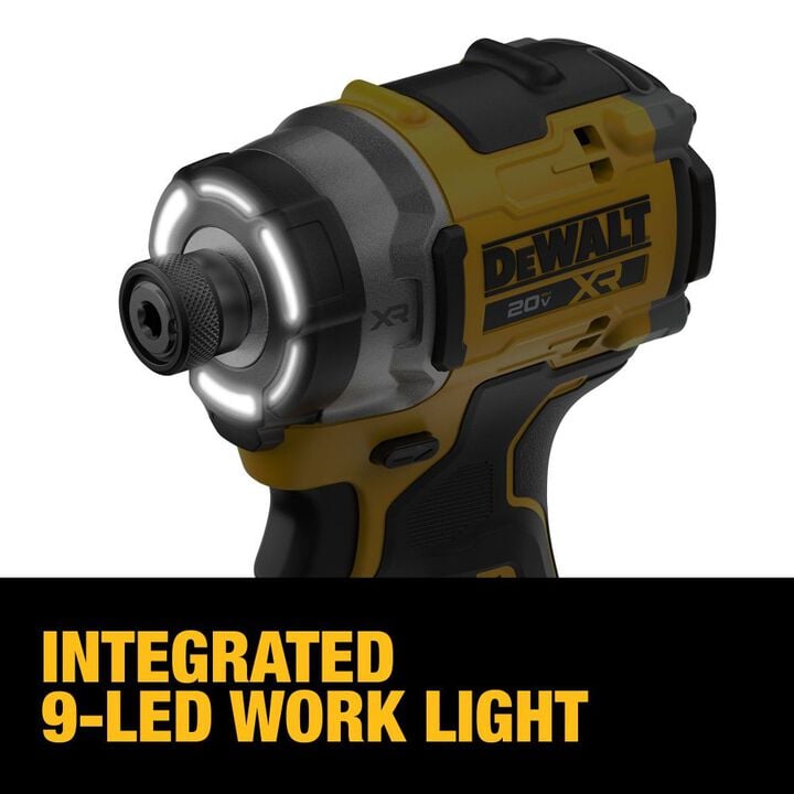 DEWALT 20V MAX XR 3-Speed 1/4 Inch High Torque Impact Driver (Bare Tool), large image number 6