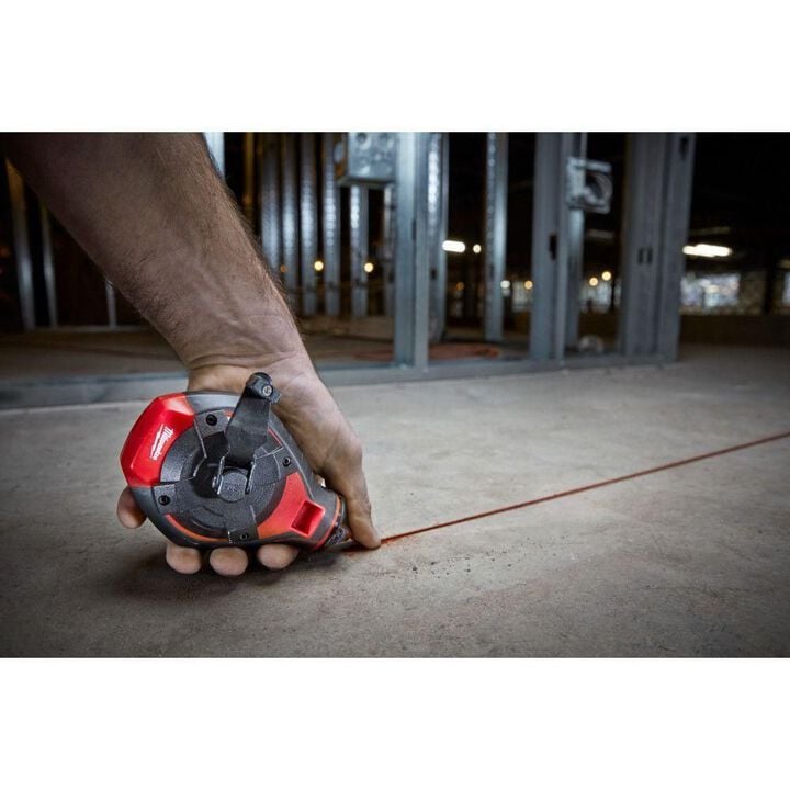 Milwaukee 100 Ft. Bold Line Chalk Reel - Red Chalk, large image number 3