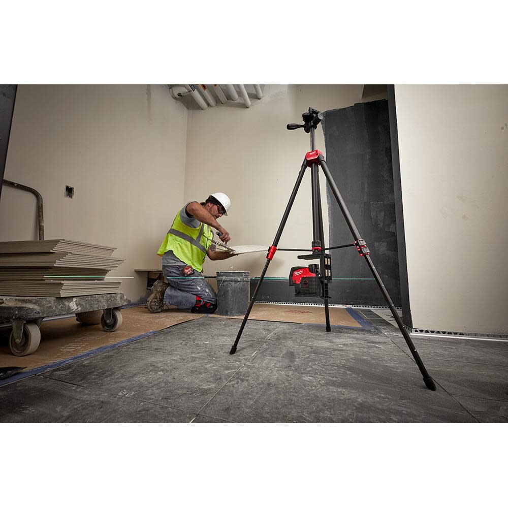 Milwaukee tripod deals laser
