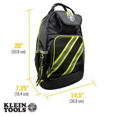 Klein Tools Tradesman Pro High Visibility Backpack, large image number 5