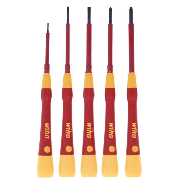 Wiha Insulated PicoFinish Slotted Set 5 Piece, large image number 3