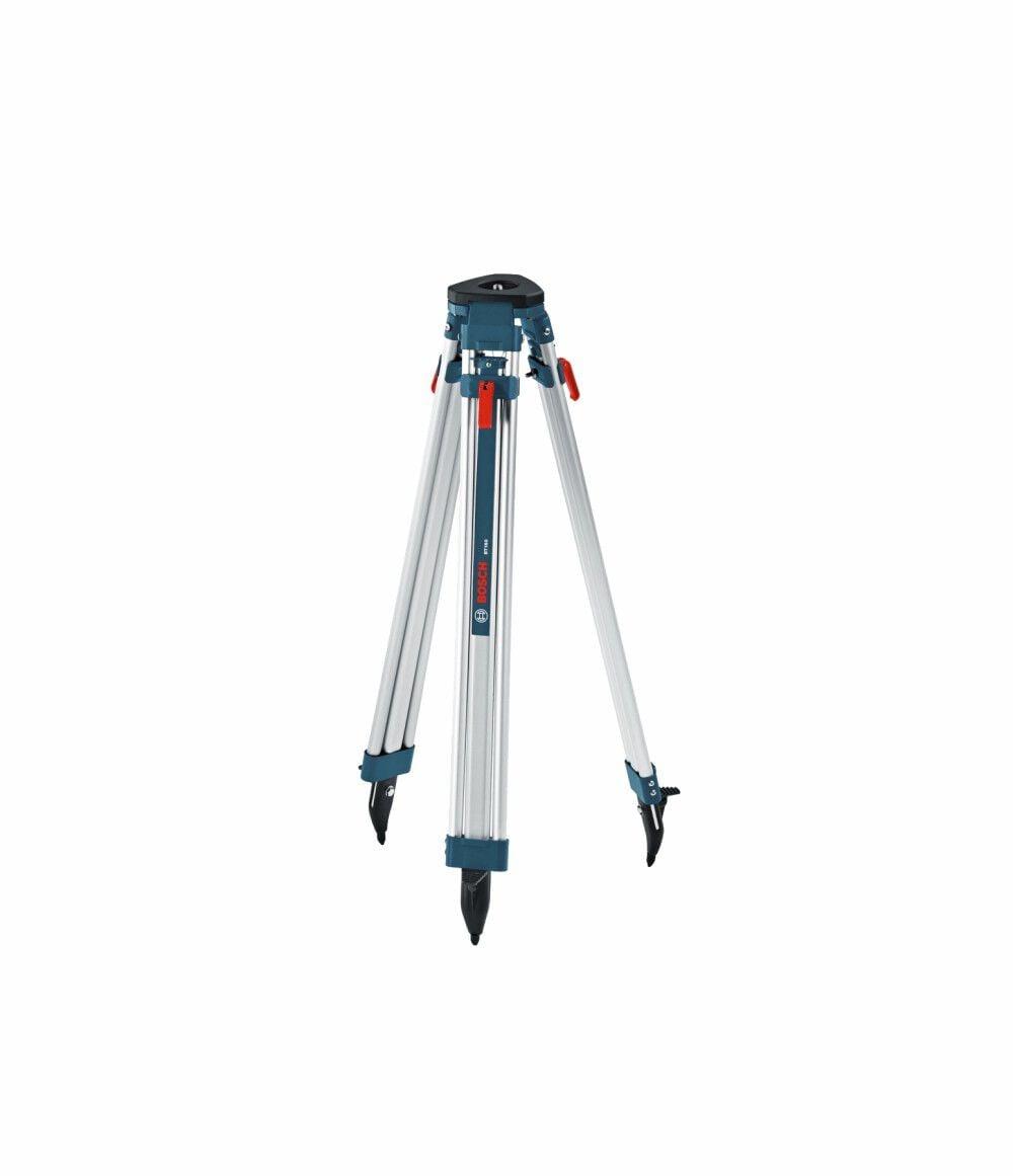 Bosch 63 Inch Aluminum Flat Head Contractors Tripod Reconditioned, large image number 1