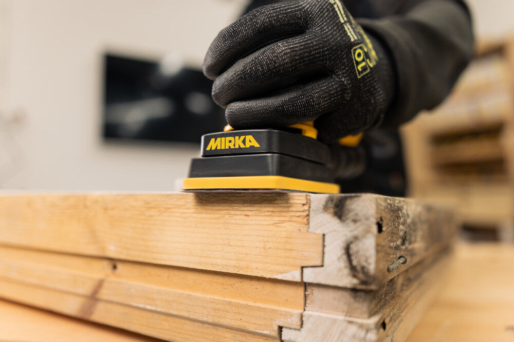 Mirka DEOS II 343X Electric Powered 3 Inch x 4 Inch 3mm Direct Orbital Sander, large image number 8