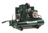 Rolair 1.5 HP (115V) 7.3 CFM@90PSI 9 Gall Twin Tank Compressor, small image number 1