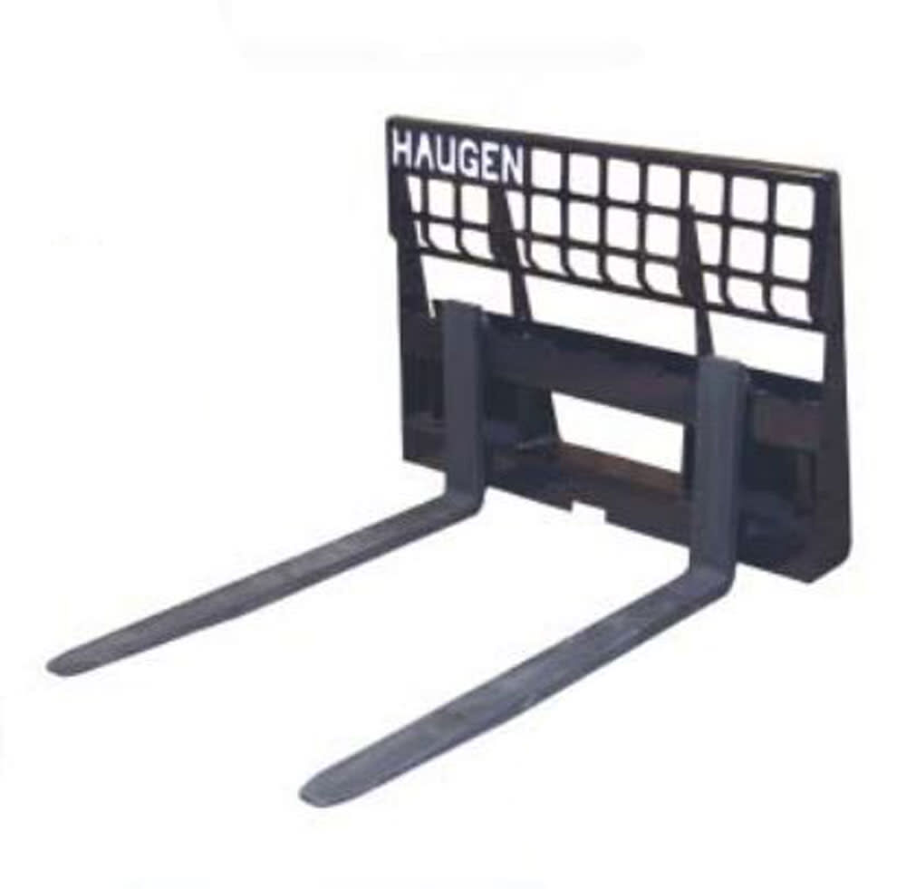 Marv Haugen 60 in Rail Style Pallet Fork For Skid-Steer Loaders 6000 lbs Capacity, large image number 1
