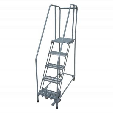 Cotterman Series 1000 5 Step X 26in W A3 Tread Step Ladder w/handrails
