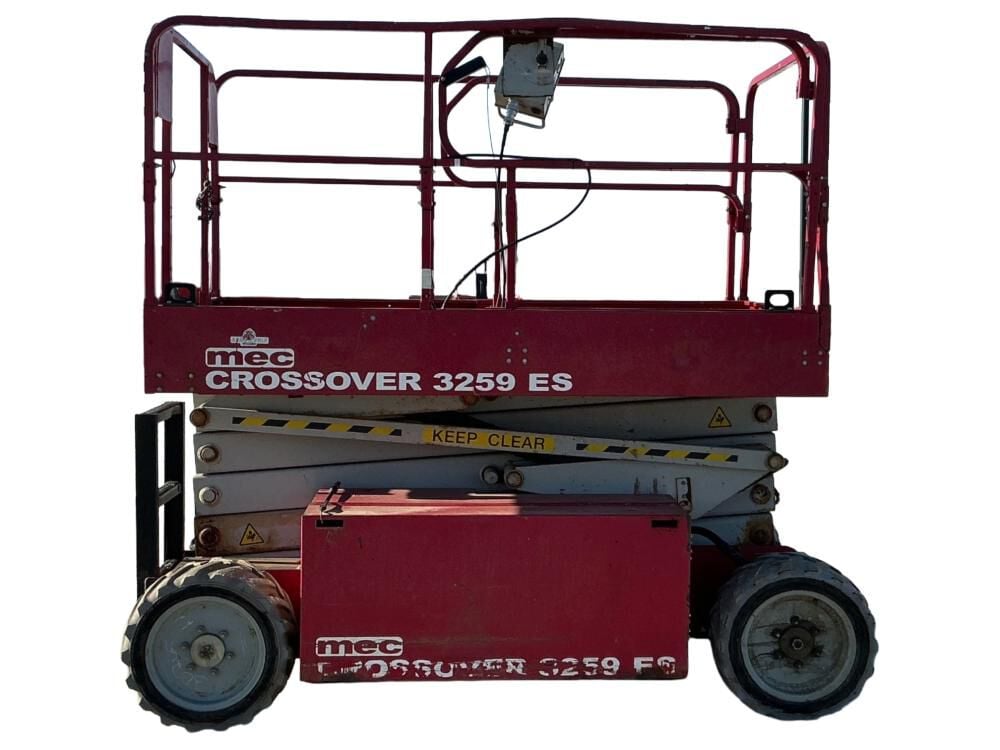 mec 3259ESRT 32 Ft. Rough Terrain Electric Scissor Lift Used 2012 – 3259ERT
