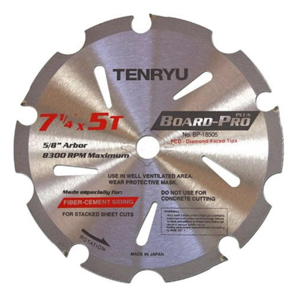 Tenryu 7-1/4In HardiPlank/Durock Blade, large image number 1