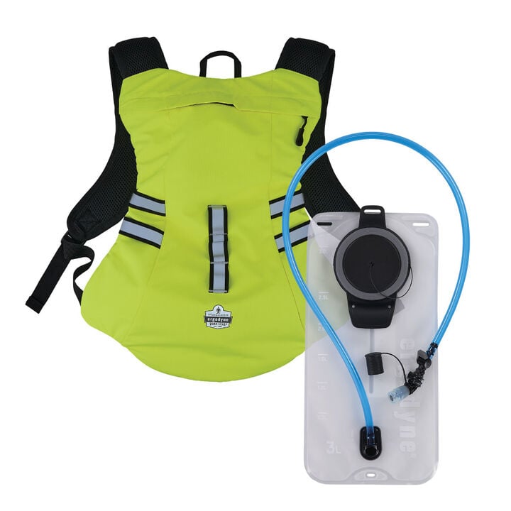Ergodyne 5160 3 Liter Lime Reflective Hydration Pack Kit