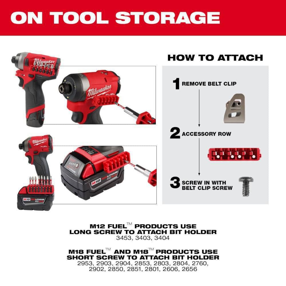 Milwaukee Customizable Medium Case and Large Case for Impact Driver Accessories Bundle, large image number 13