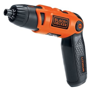 Black and Decker Cordless Screwdriver with Pivoting Handle