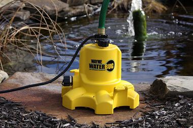 Wayne Water Systems WaterBUG Submersible Water Removal Pump with Multi-Flow Technology, large image number 4