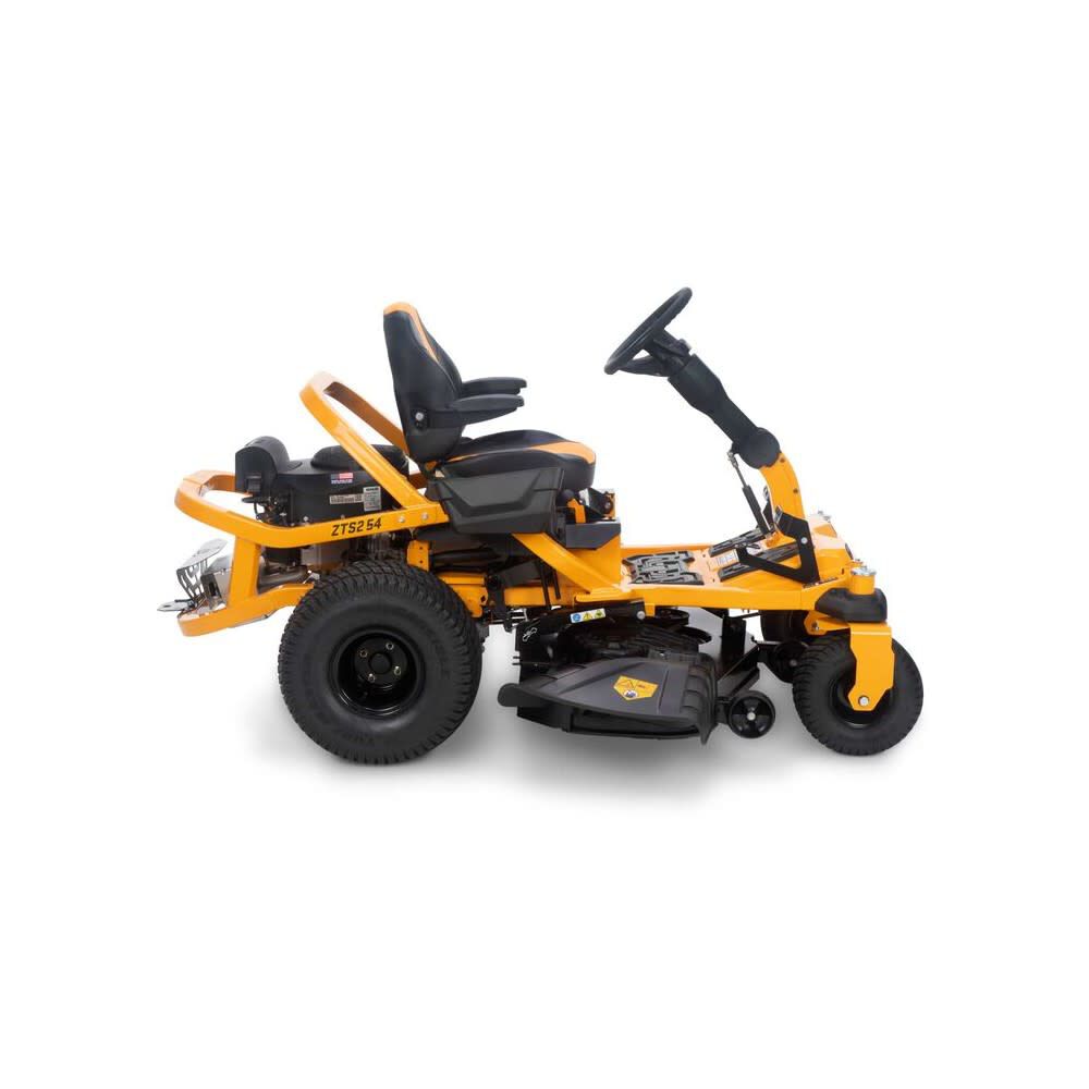 Cub cadet zero turn top with a steering wheel