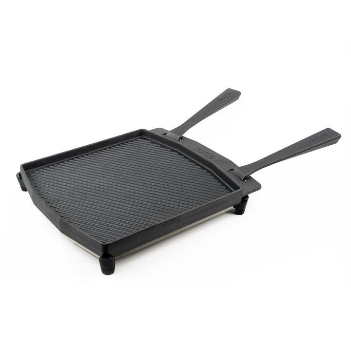 Ooni Cast Iron Dual Sided Grizzler Plate 1 Pack, large image number 1