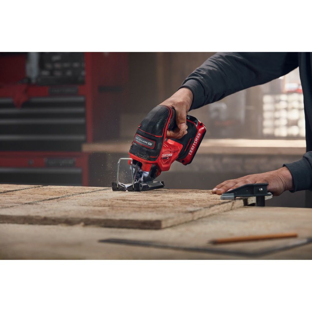 CRAFTSMAN V20 RP Cordless Variable Speed Jig Saw (Bare Tool), large image number 5