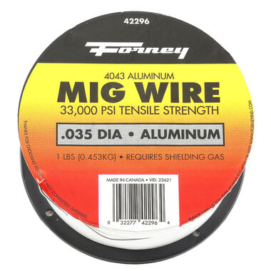 Forney Industries ER4043 .035in x 1 lb. Aluminum MIG Welding Wire, large image number 2