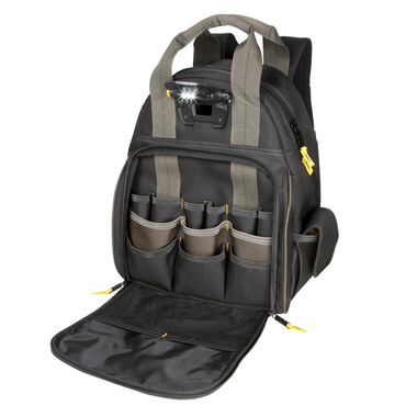 CLC 53 Pocket Lighted Tool Backpack, large image number 1