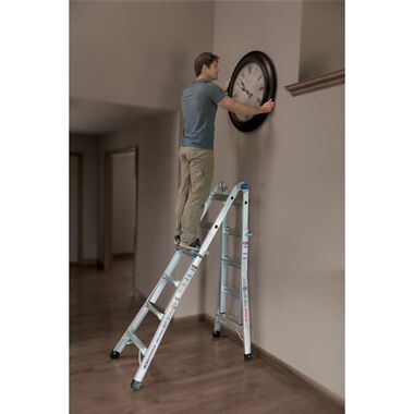 Werner 18 Ft. Reach Height Type IA Aluminum Multi-Position Ladder, large image number 17
