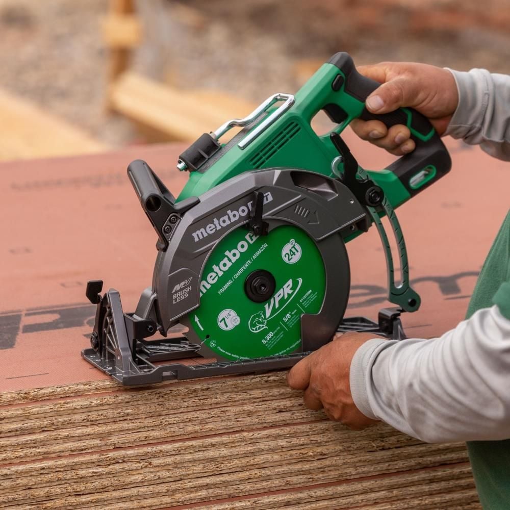 Metabo HPT 7 1/4in Circular Saw Rear Handle (Bare Tool), large image number 8