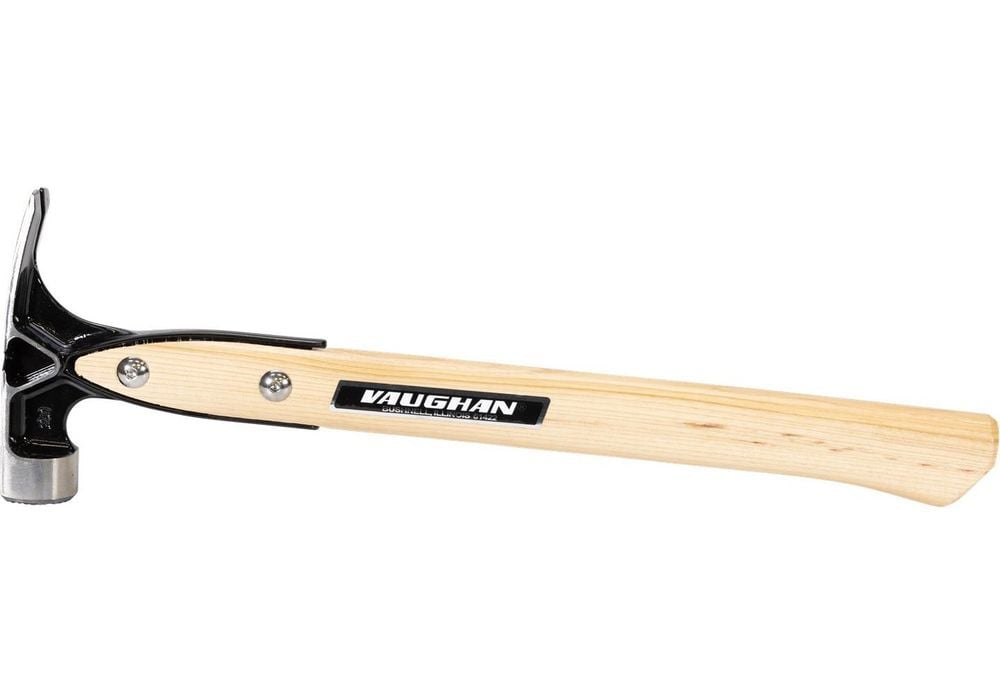 Vaughan 20 Oz Milled Face Rip Hammer with Hickory Handle, large image number 3