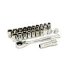 GEARWRENCH 21 Pc 3/8 In. Drive SAE/Metric Pass-Thru GearRatchet Mechanics Tool Set, small image number 2