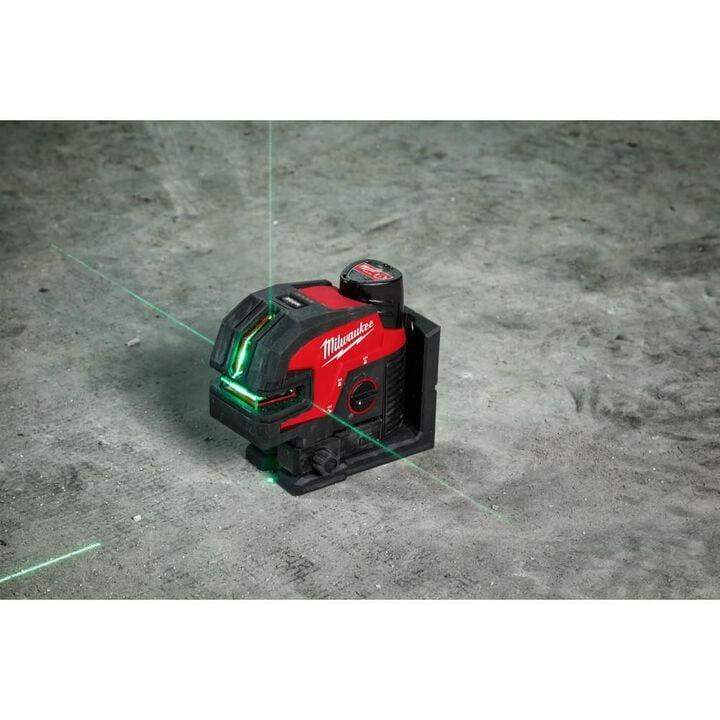 Milwaukee M12 Green Laser Cross Line & 4 Points (Bare Tool), large image number 7