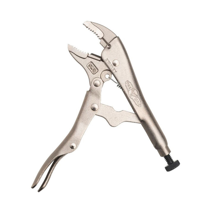 Stanley 5 Inch Curved Jaw Locking Pliers, large image number 4