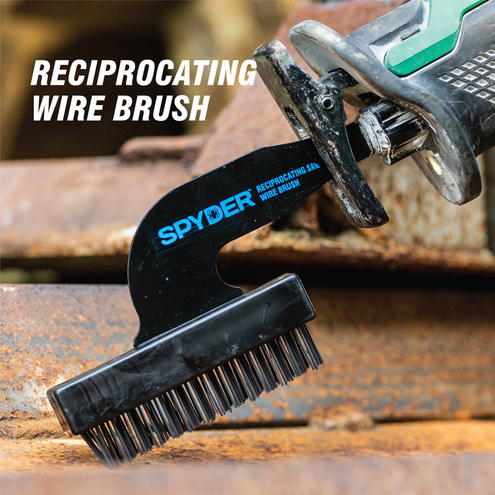 Spyder Wire Brush Attachment for Reciprocating Saw, large image number 4