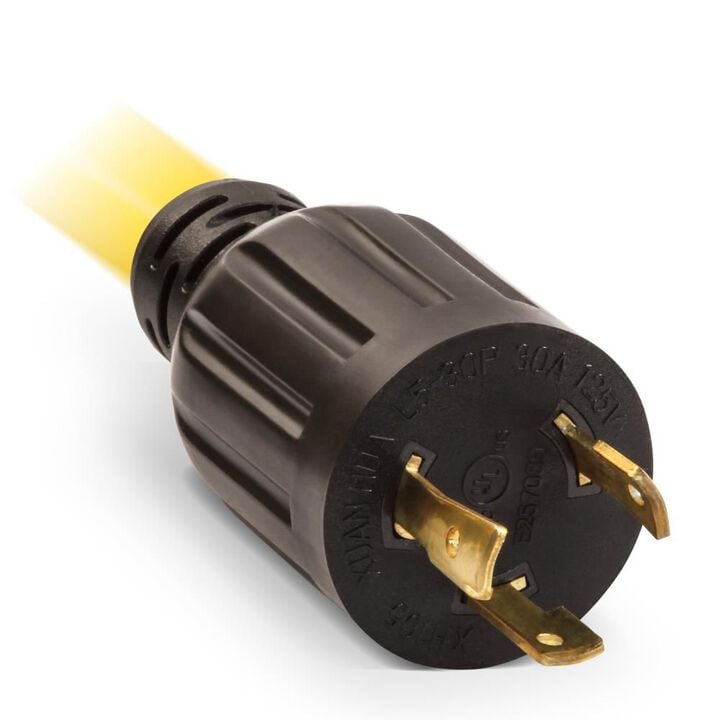 Champion Power Equipment 25-Foot 30-Amp 125-Volt Fan-Style Generator Extension Cord (L5-30P to three 5-15R), large image number 4