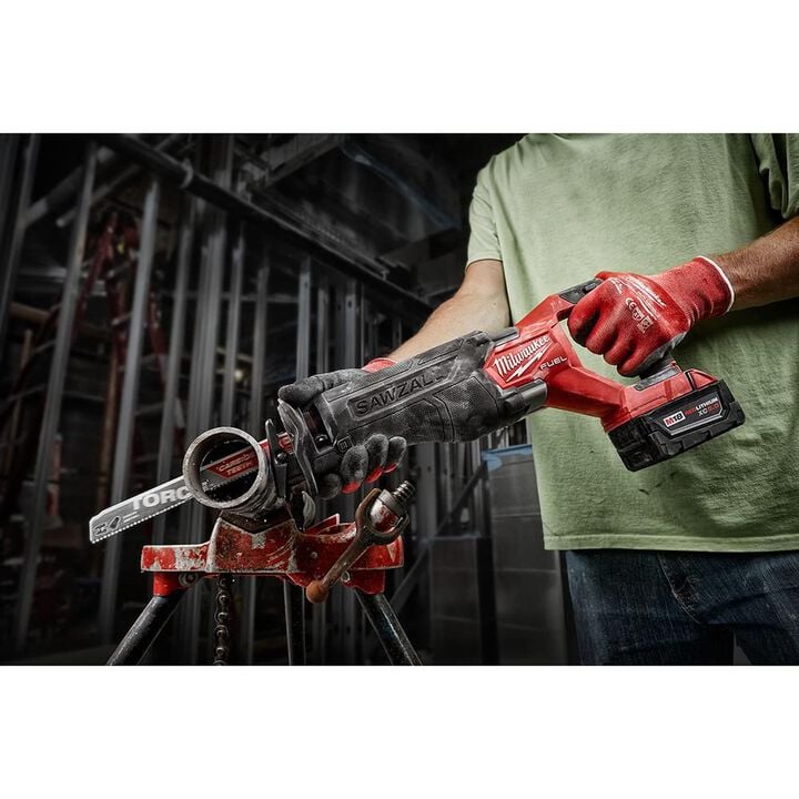 Milwaukee M18 FUEL SAWZALL Reciprocating Saw - 2 Battery XC5.0 Kit, large image number 9