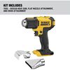 DEWALT 20V MAX 6.7 Cfm Cordless Heat Gun & Starter Kit Bundle, small image number 3