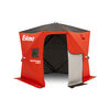 Eskimo QuickFish 3HD, Pop-Up Portable Shelter, No-Trip Door, Red/Black, Three Person, small image number 1