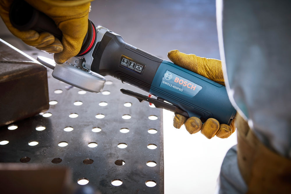 Bosch 4-1/2 Inch Angle Grinder with No Lock-On Paddle Switch, Reconditioned, large image number 6