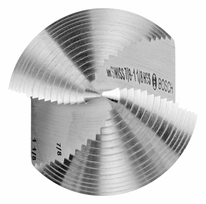 Bosch High Speed Steel Impact Tough Turbo Step Drill Bit Set 3pc, large image number 8