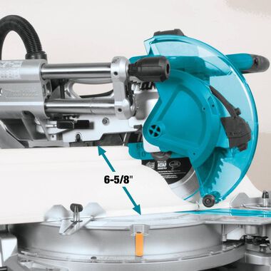 Makita 10in Dual-Bevel Sliding Compound Miter Saw with Laser, large image number 3