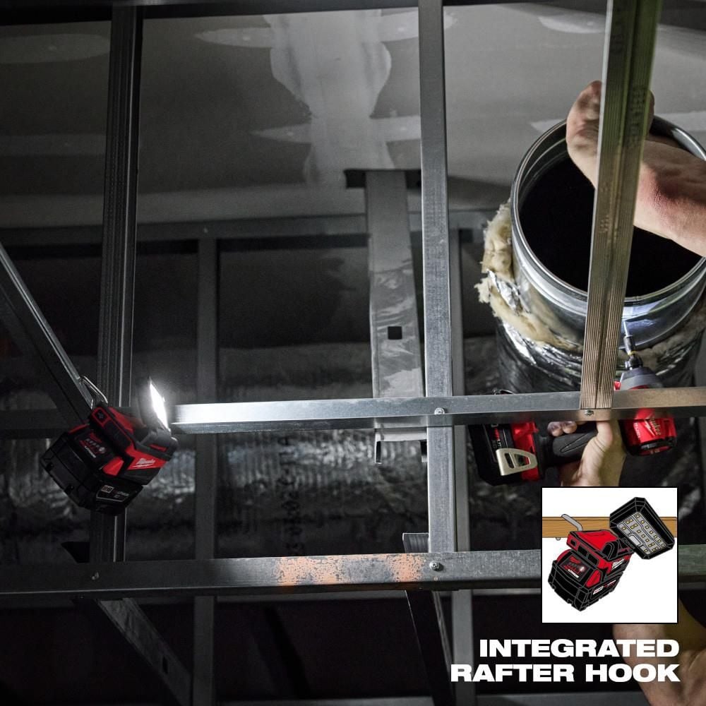 Milwaukee M18 ROVER Compact Folding Flood Light with USB Charging (Bare Tool), large image number 5