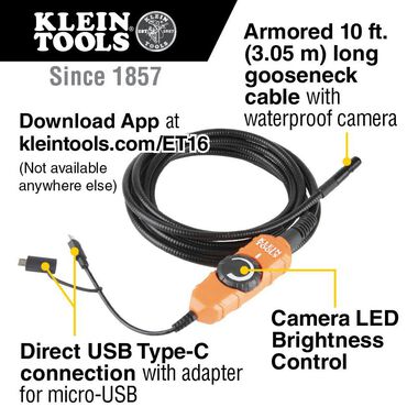 Klein Tools Borescope for android Devices, large image number 1