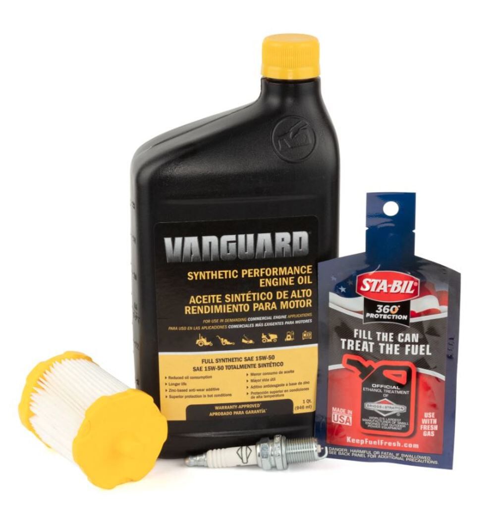 Briggs and Stratton SAE 15W-50 Oil Tune-Up Kit for Vanguard 160 Engines – 84006007