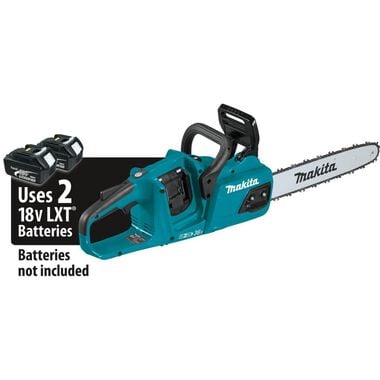 Makita 18V X2 (36V) LXT Lithium-Ion Brushless Cordless 14in Chain Saw (Bare Tool)