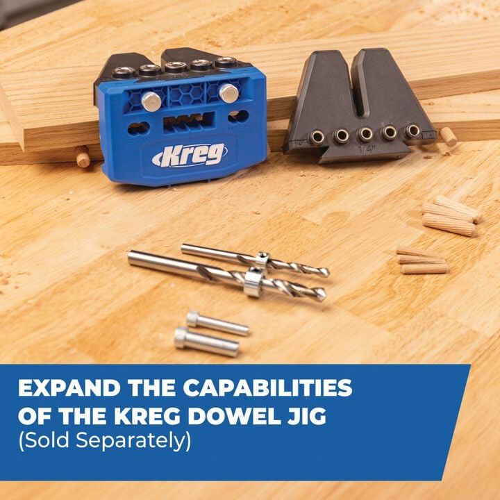 Kreg 1/2 Inch Dowel Jig Upgrade Kit, large image number 2