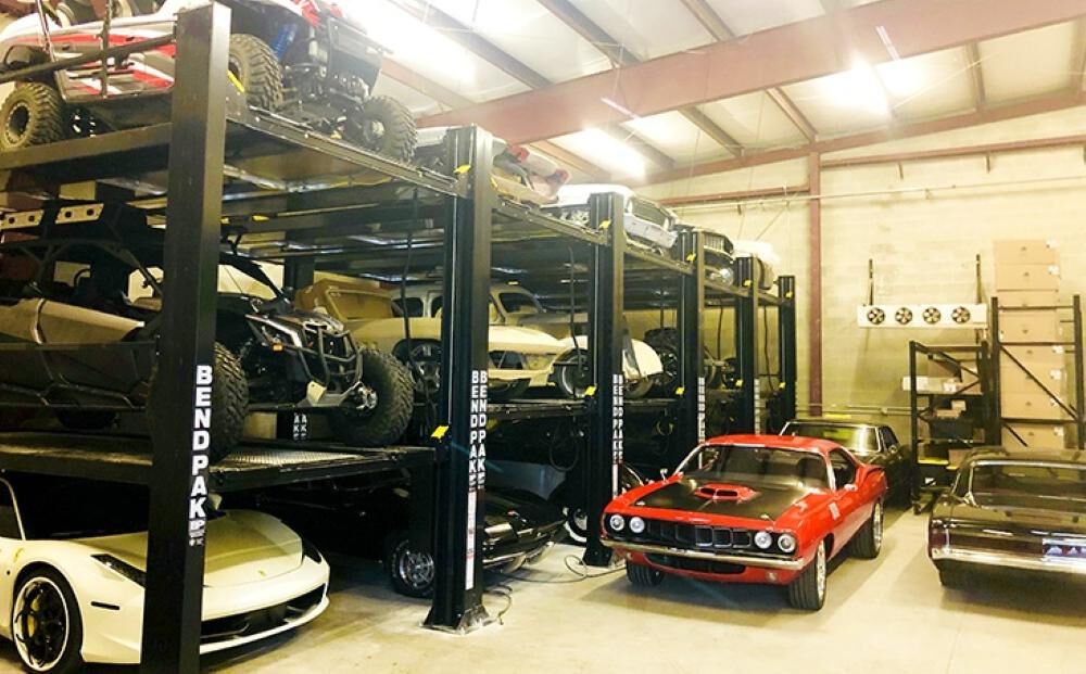 Bendpak HD-973PX Tri Level Parking Lift 9000 lbs & 7000 lbs Capacity, large image number 5