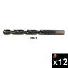 Viking Drill 1/4 Inch Type 240-AQ HSS Jobber Length Drill Bit Bundle, 12 Pieces, small image number 2