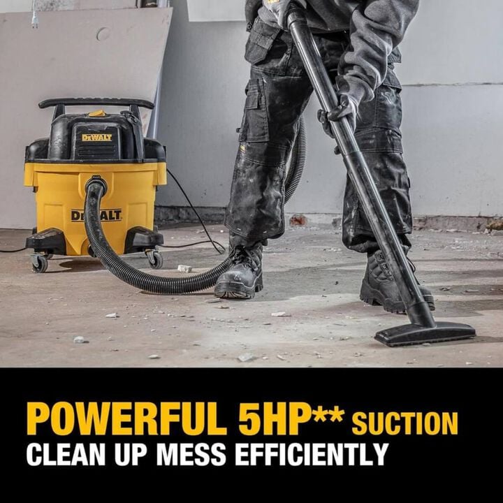 DEWALT 20V AC/DC 9 Gallon 5 HP Wet/Dry Vacuum, large image number 7