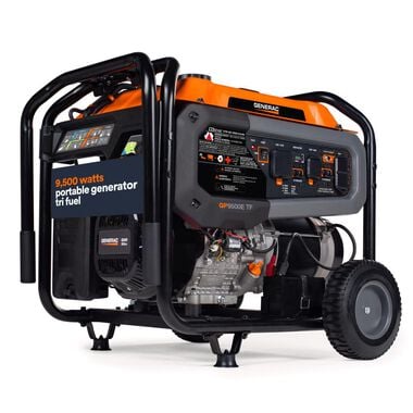 Generac GP Series 12,500 Watt Tri-Fuel 50-State Portable Generator with COsense Technology