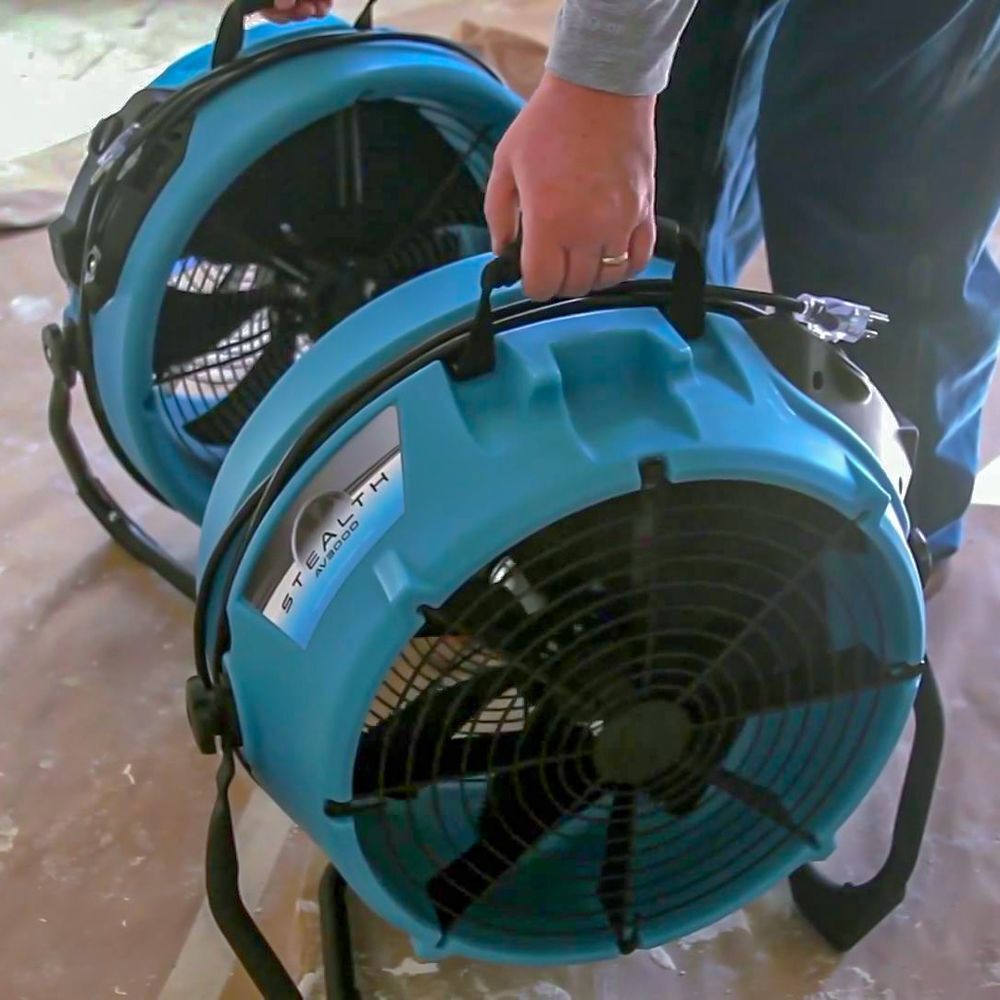 Dri-Eaz Stealth AV3000 High Velocity Air Mover 2600 Cfm, large image number 5