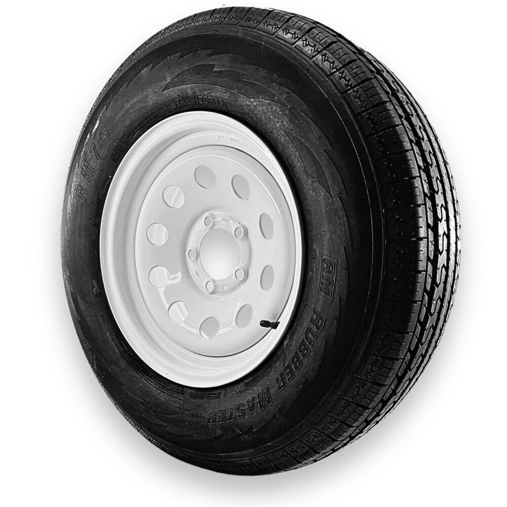 Rubbermaster Tire ST225/75R15 10P TL & MTD 15 x 6 6 on 5.5 MODULAR, large image number 2