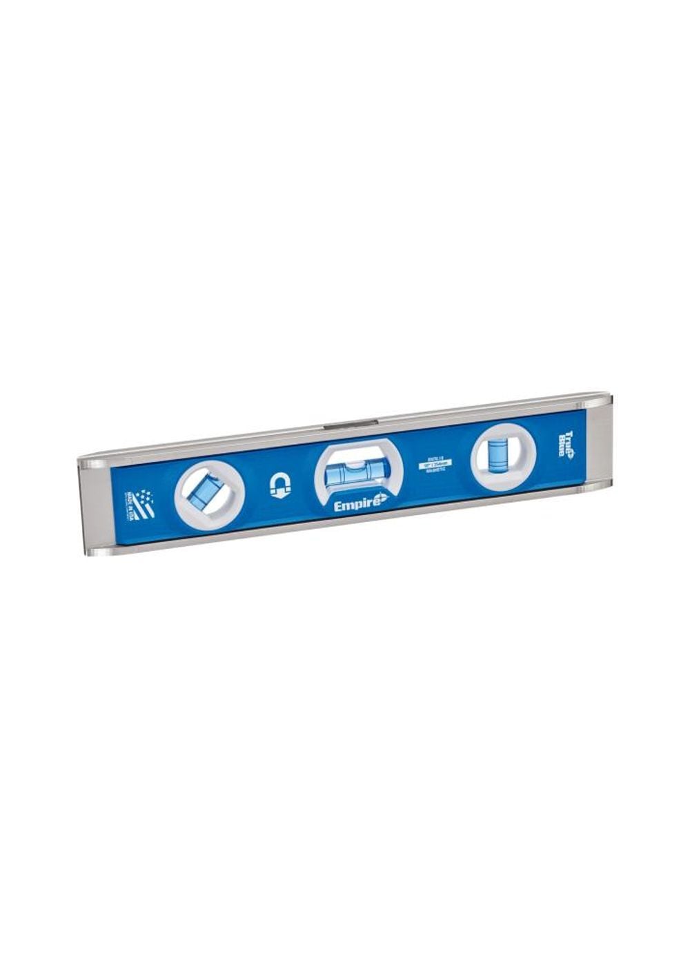 Empire Level 10in True Blue Rare Earth Magnetic Torpedo Level, large image number 1