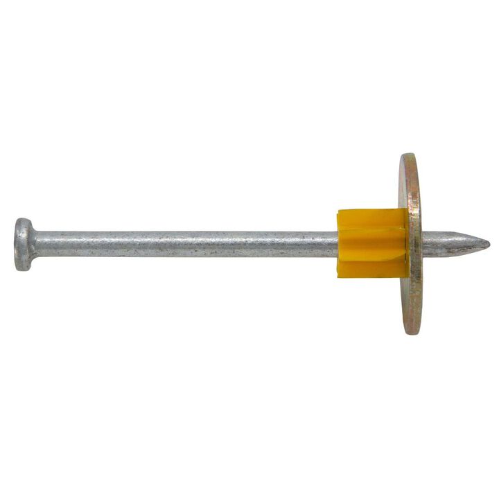 DEWALT 0.300 Head Pin 2 1/2 Inch with 1 Inch Washer, 100 Pieces, large image number 1
